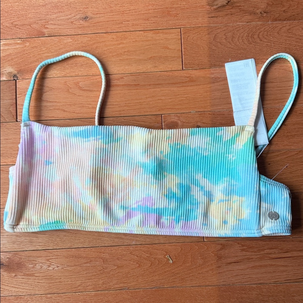 Billabong Pastel Tie-Dye Bikini Top